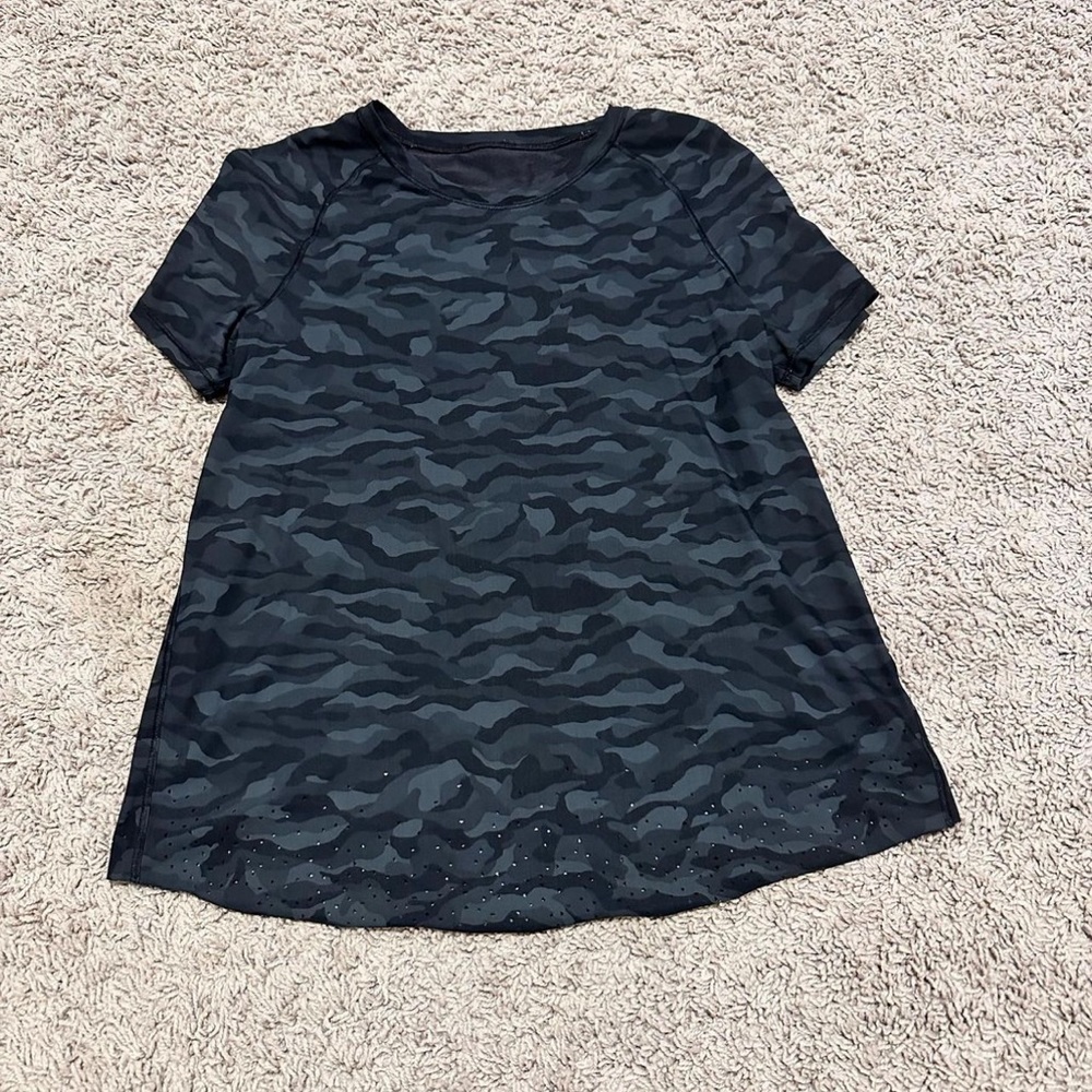 lululemon camo shirt